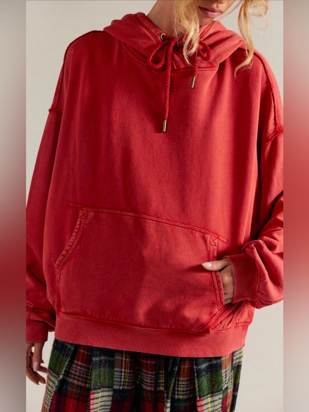 FREE PEOPLE We The Free Of A Feather Hoodie PULLOVER - Picture 5 of 10